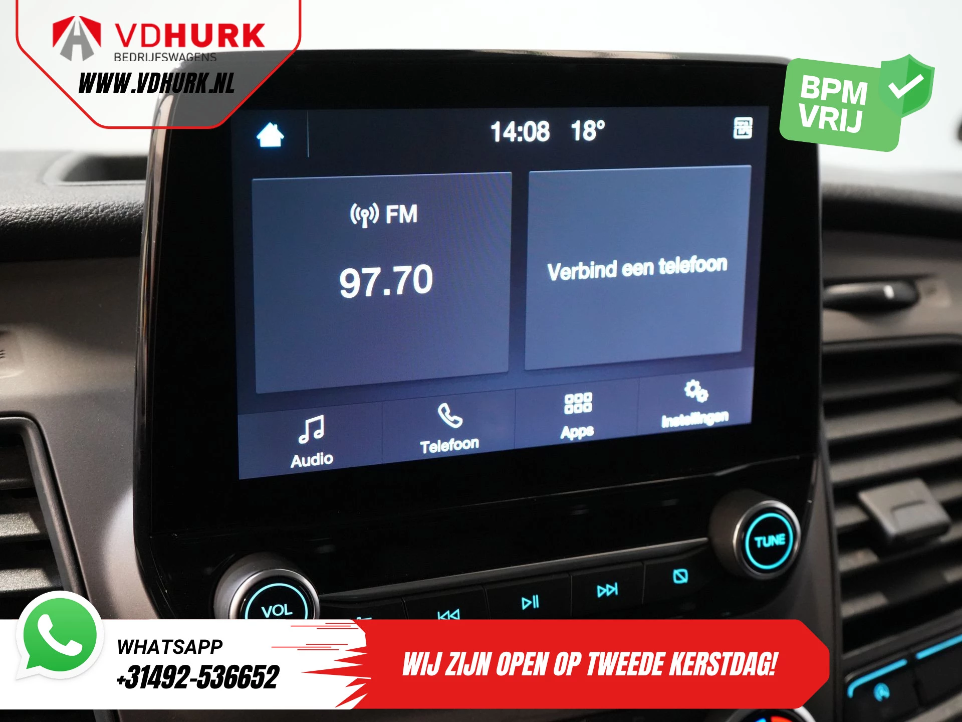 Hoofdafbeelding Ford Transit Custom