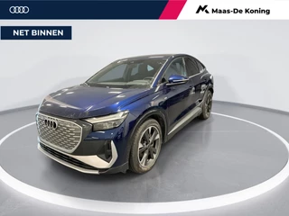 Hoofdafbeelding Audi Q4 Sportback e-tron Audi Q4 Sportback e-tron 40 Launch edition S Competition 77 kWh · Camera · Apple/Android Car Play · Navigatie · Elek. Achterklep · Head-Up · 20'' Inch ·