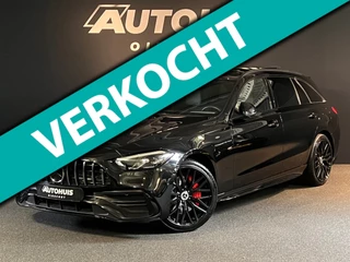 Mercedes-Benz C-klasse Estate 300 e AMG Line Pano/Memoryseats/360Camera/HeadUp/Ambienceplus/Trekhaak/