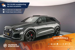 Audi RS Q8 600pk | Pano | Keramisch | B&O Adv. | Full Carbon | Exclusive Lak | Leder | Head Up | Dynamic Plus | Sportuitlaat | Ventilatie/Massage | Design Pack | Matrix |