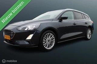 Ford Focus Wagon 1.0 EcoBoost 155 PK Hybrid Titanium X Business, Panoramadak, Stoel-stuurverwarming, Comfortstoel, Donker glas, 17 Inch LMV, Pdc voor + achter + camera