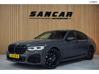 BMW 7-serie 745e High Executive M-sport Carbon Core PANO|SOFT CLOSE|HUD|H&K|SHADOW|LASER|MASSAGE V&A|STOEL VENTILATIE
