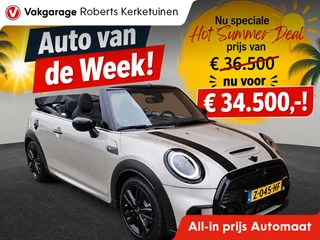 MINI Cooper S Cabrio 2.0 180PK Automaat John Cooper Works Cabrio ACTIE