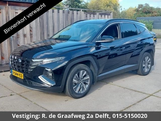 Hoofdafbeelding Hyundai Tucson Hybrid Hyundai Tucson 1.6 T-GDI HEV Comfort Smart | Navigatie | Stuur-& Stoelverwarming | 1e eigenaar | Camera |