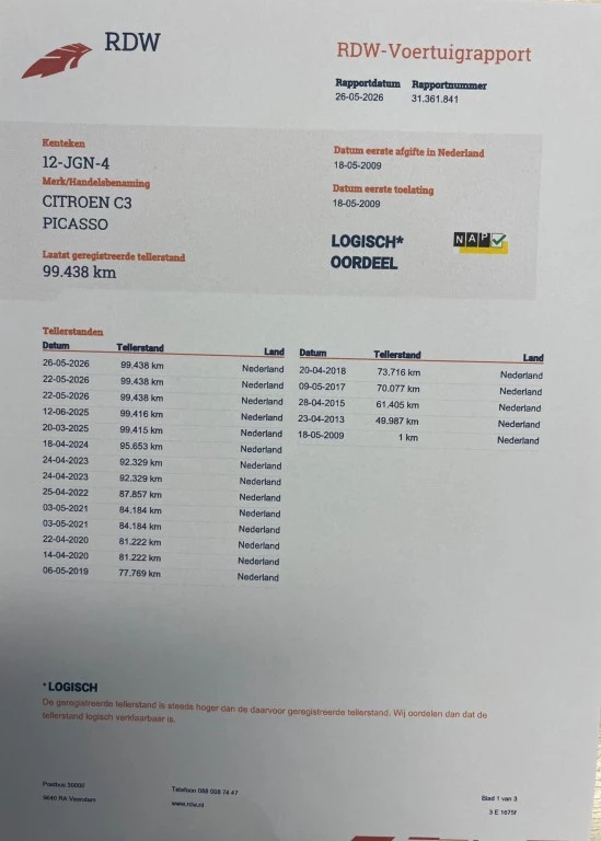 Hoofdafbeelding Citroën C3 Picasso