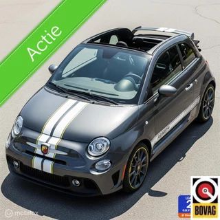 Hoofdafbeelding Abarth 595 Abarth 595 1.4 T-Jet Cabrio Elaborabile Navigatie lichtmetalen velgen mooie auto