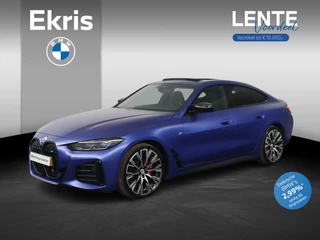 BMW i4 M50 High Executive 84 kWh | Schuif-/kanteldak | Adaptief M Onderstel | Comfort Access | Driving Assistant Professional | Stuur- en stoelverwarming  | Laserlight | Carbon Interieur | Lentevoordeel