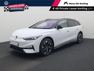 Hoofdafbeelding Volkswagen ID.7 Volkswagen ID.7 Pro Limited Edition 77 kWh accu 286 PK · Draadloze telefoonlader · 360 camera · verwarmde voorstoelen · Trekhaak inklapbaar, met elektrische ontgrendeling ·