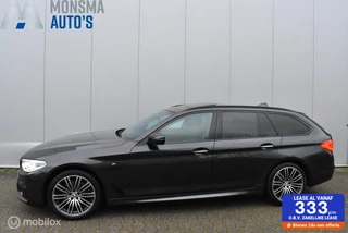 BMW 520d Touring M-Sport Sophistograu Pano 4WS HUD ACC 360°Cam Stoelventilatie 19" LMV Elek. trekhaak
