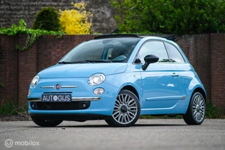 Fiat 500C 0.9 TwinAir Turbo Cult | Xenon | Automaat | Leder | Premium audio | Bluetooth | Cabriolet | Clima |