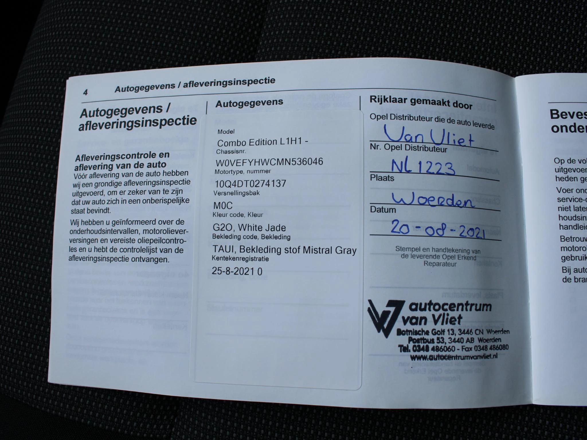 Hoofdafbeelding Opel Combo