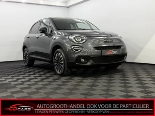 Fiat 500X 1.5 Hybrid Camera, Apple carplay, Clima, Half leder, Cruise control, Lichtmetalen velgen, Mistlamp