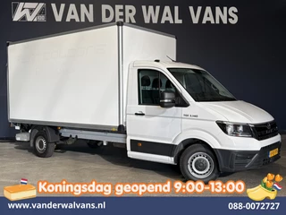Volkswagen Crafter 2.0 141pk Bakwagen Laadklep Euro6 Airco | Apple Carplay | Android Auto Bijrijdersbank, 969kg laadvermogen