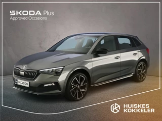 Hoofdafbeelding Škoda Scala Skoda Scala Monte Carlo 1.0 TSI 115pk DSG Automaat Panoramadak, Achteruitrijcamera, Cruise control, Stoelverwarming, App connect, LED koplampen, Airco, DAB, Parkeersensoren