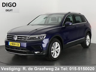 Volkswagen Tiguan 2.0 TSI 4Motion Highline Business R | 360° Camera | Trekhaak | Vol leer | Stoelverwarming