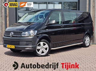 Volkswagen Transporter 2.0 TDI L2H1 DC Comfortline DSG | 6-persoons | Trekhaak | Marge | Leder | Sidebars | LMV |
