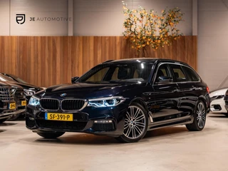 BMW 5-serie Touring 520i High Executive M Pakket, Pano, Virtual Cockpit, Leder, 19"M Sport Velgen, Prive Glas, Volledig Onderhoud
