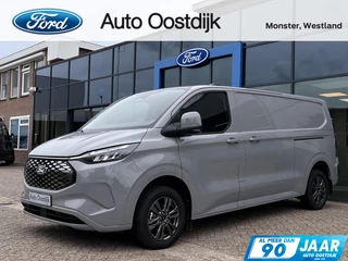 Ford E-Transit Custom 340 L2H1 Limited 71kWh 218PK 2x Schuifdeur 2300KG Trekgewicht Adaptieve Cruise 360 Camera Navi Stoelverwarming Carplay Blind-Spot *Nieuw*