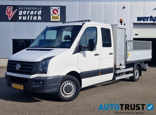 Volkswagen Crafter 2.0 TDI KIPPER TREKHAAK 6-ZITPLAATSEN 3500KG TREKG