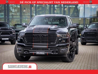 Dodge Ram 1500 Night Premium | Full Option | De Meest Luxe Pick-Up in zijn Klasse | Comfortabele Dubbele Cabine met Royale 5 Zitplaatsen | BPM vrij | Nu Leverbaar uit Voorraad | Voorraad Nr 2283 - 3326