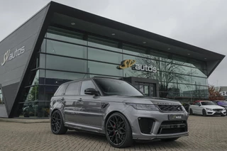 Land Rover Range Rover Sport P575 SVR 575pk Panoramadak *BTW* Carbon pakket Head-up Softclose 24" LMV Vossen