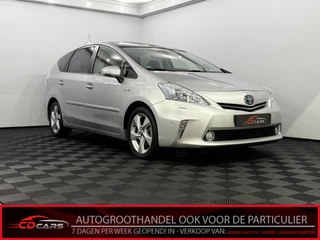 Hoofdafbeelding Toyota Prius Toyota Prius Wagon 1.8 Dynamic Business 7P Panoramadak, Leder, Camera, Navi, Keyless start, Cruise control, Stoelverwarming, Clima