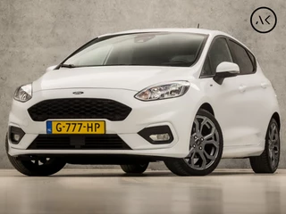 Ford Fiesta 1.0 EcoBoost ST-Line 100Pk (APPLE CARPLAY, GROOT NAVI, GETINT GLAS, LANE ASSIST, SPORTSTOELEN, LM VELGEN, CRUISE, NIEUWE APK, NIEUWSTAAT)