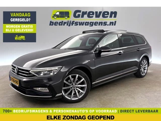 Volkswagen Passat 1.5 TSI 150PK R-Line DSG Pano LED Virtual Trekhaak ACC Camera Clima Carplay Leder Navi 18"LMV PDC