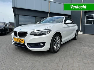 Hoofdafbeelding BMW 2 Serie BMW 2 Serie 218i Cabrio Aut. Centennial High Executive Leder