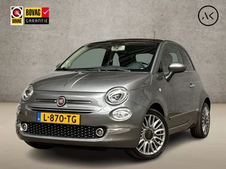 Fiat 500 1.2 Lounge (PANORAMADAK, APPLE CARPLAY, GETINT GLAS, SPORTSTOELEN, LM VELGEN, PARKEERSENSOREN, NIEUWSTAAT)