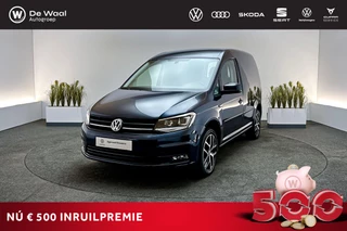 Volkswagen Caddy 2.0 TDI 102pk L1H1 BMT Exclusive Edition | Adaptive Cruise Control, Achteruitrijcamera, AppleCarplay/AndroidAuto |