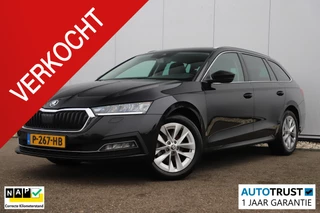 Skoda Octavia Combi 1.0 TSI Business Edition Plus Leder Trekhaak Virtual Cockpit Navigatie Carplay Android Climate Control Adaptive Cruise Achteruitrijcamera Stoelverwarming