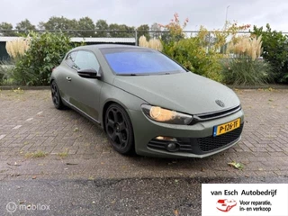 Volkswagen Scirocco 1.4 TSI I airco I mat groen gewrapt I 6 versnellingen