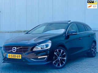 Volvo V60 2.4 D6 AWD Plug-In Hybrid Summum NAP I 215PK I OPENDAK I LEER I BOMVOL OPTIES I NETTE AUTO