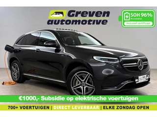 Hoofdafbeelding Mercedes-Benz EQC Mercedes-Benz EQC 4M Business Solution 85 kWh | Snelladen | SOH 96% | Pano | Sfeer | Memory | HuD | Virtual | 360° | Adap.Cruise