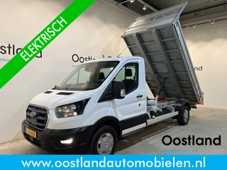 Ford E-Transit 350 L3 Trend 68 kWh RWD Kipper / Tipper / 100% Elektrisch / Airco / Cruise Control / Camera / CarPlay / Navigatie / 3.700 KM !!