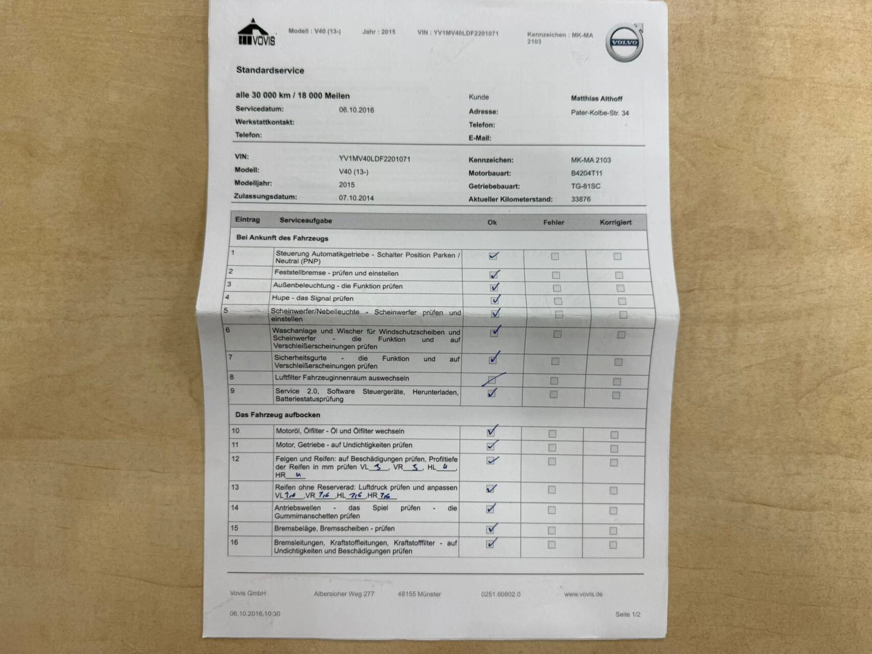 Hoofdafbeelding Volvo V40