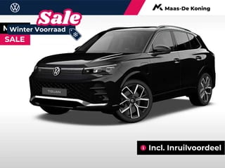 Volkswagen Tiguan R-Line-Edition 1.5 eHybrid 204 pk 6 versn. DSG  · Black style pakket · Comfort pakket · Trekhaak incl. aanhangermanoeuvreerhulp (trailer assist) · Incl. Inruilvoordeel ·