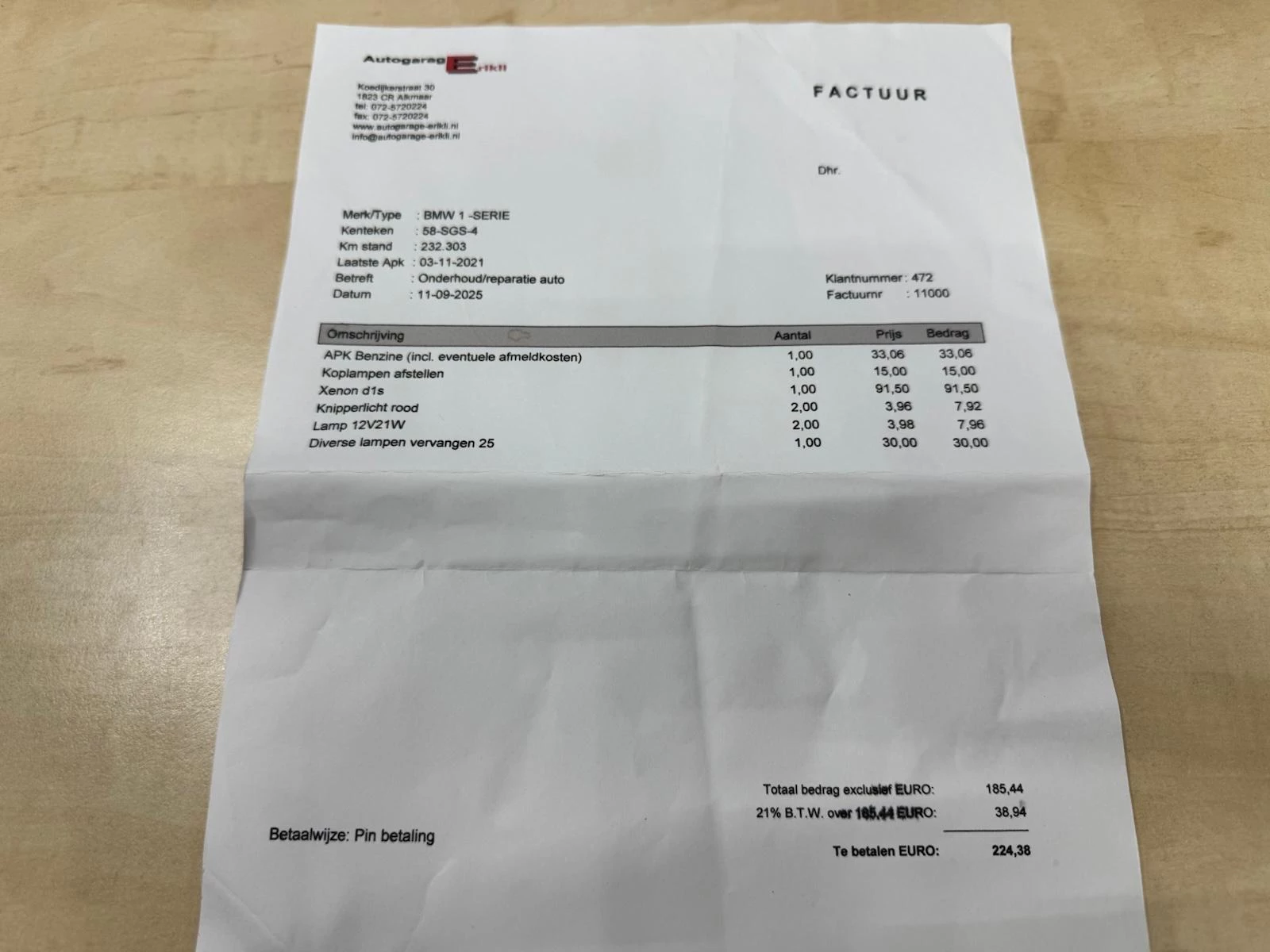 Hoofdafbeelding BMW 1 Serie