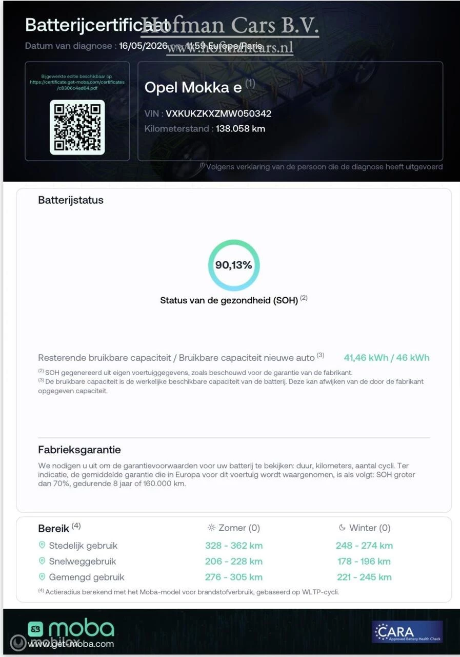 Hoofdafbeelding Opel Mokka-e