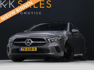 Mercedes-Benz A-Klasse 200 Business Solution Plus Upgrade [SCHUIFKANTELDAK, TREKHAAK, DIGITAL DASH, CAMERA, CRUISE CONTROL, CLIMATE CONTROL, BLUETOOTH, NAVIGATIE, NIEUWSTAAT]