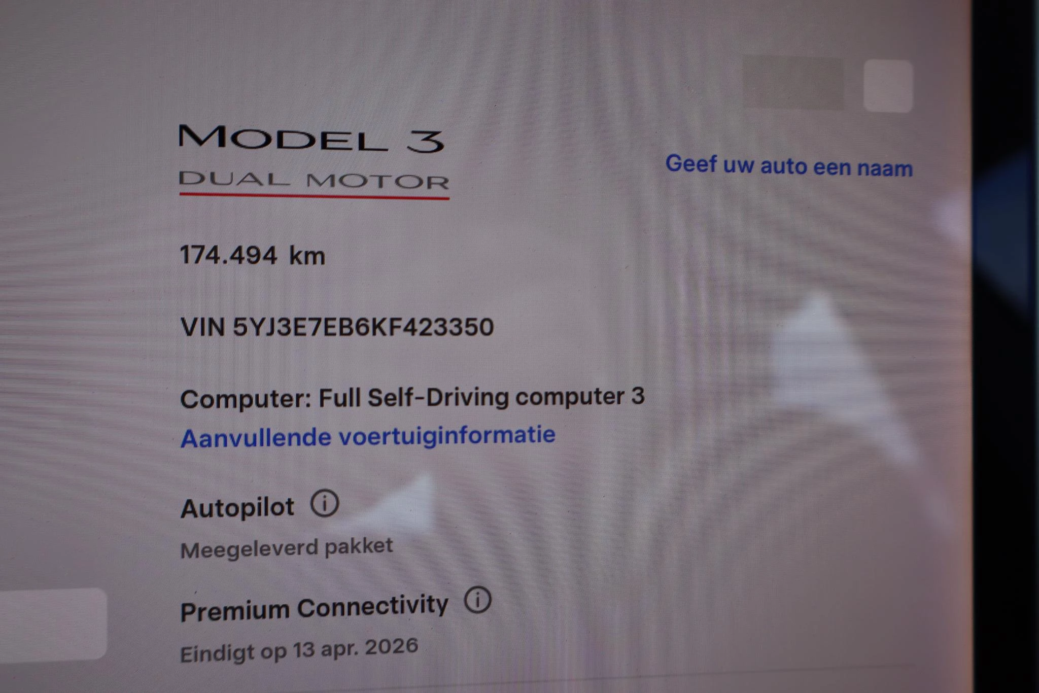 Hoofdafbeelding Tesla Model 3