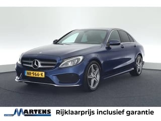 Mercedes-Benz C-Klasse 180 157pk Automaat AMG Sport Edition Trekhaak Camera Led Navigatie Stoelverwarming Leder