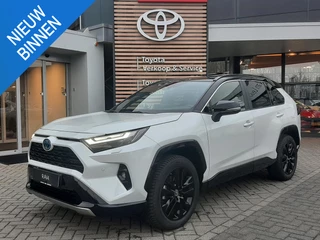 Toyota RAV4 2.5 Hybrid AWD Style STOEL/STUURVERW PARK-SENSOREN ELEK-ACHTERKLEP APPLE/ANDROID KEYLESS DRAADLOOS-LADEN AD-CRUISE CAMERA LM-VELGEN