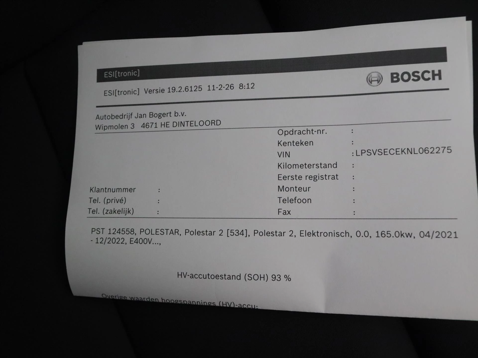 Hoofdafbeelding Polestar 2