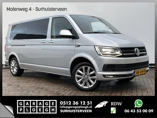 Hoofdafbeelding Volkswagen Transporter Volkswagen Transporter 2.0 TDI L2H1 DC Aut7 5-Pers Navi Xenon Trekh Dubbel Cabine Comfortline Lang