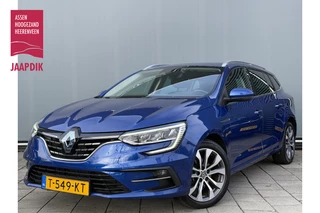 Renault Mégane Estate BWJ 2023 | 1.3T 141PK Techno AUTOMAAT | TREKHAAK | CAMERA A | 18'' LMV | CARPLAY | LEDER/STOF | CLIMA | NAVI |