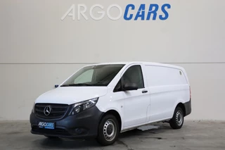 Hoofdafbeelding Mercedes-Benz Vito Mercedes-Benz Vito 114 CDI LANG AUTOMAAT BLIS CLIMA CRUISE CONTROL PDC VOOR+ACHTER 3 ZITS LEASE V/A € 144 P.M. INRUIL MOG