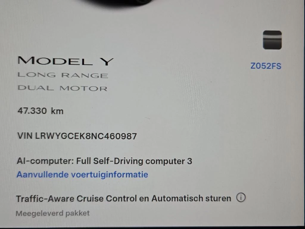 Hoofdafbeelding Tesla Model Y