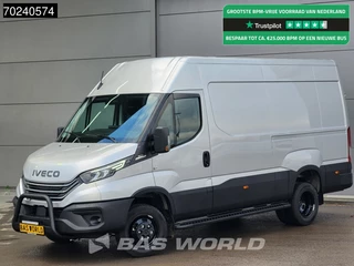 Iveco Daily 35C18 3.0L Black Edition Automaat 180PK L2H2 Dubbellucht 3,5t Trekgewicht ACC LED Navi Camera Parkeersensoren Euro6 L2 12m3 Airco